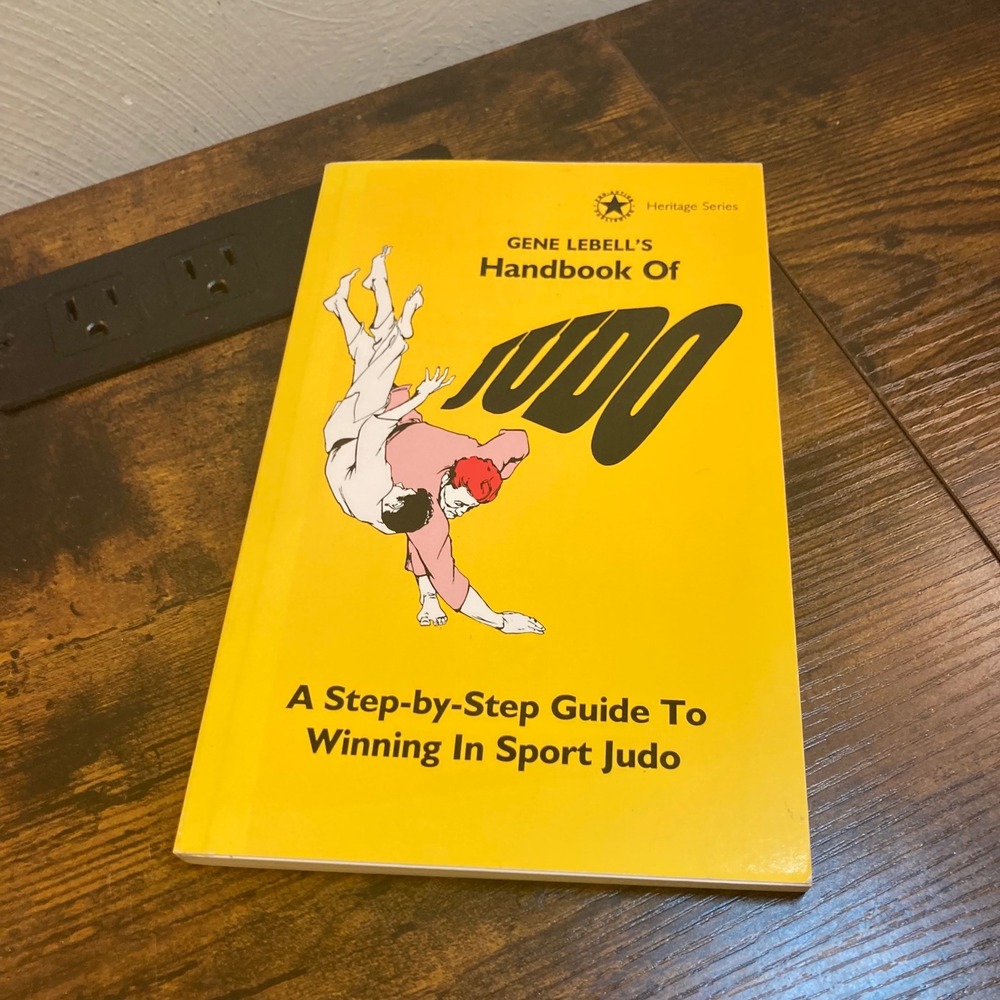 Gene LeBell's Handbook of Judo Step-by-Step Guide Martial Arts Book 1996 Edition